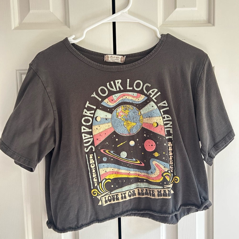 Alter’d state causal cropped tshirt